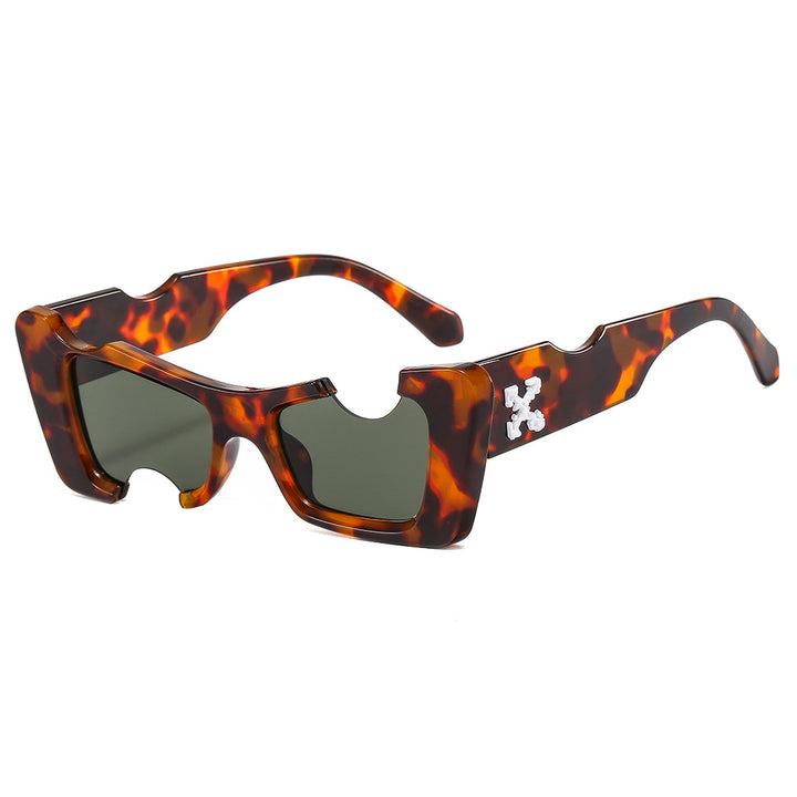 Women futuristic designer sunglasses Stornfield