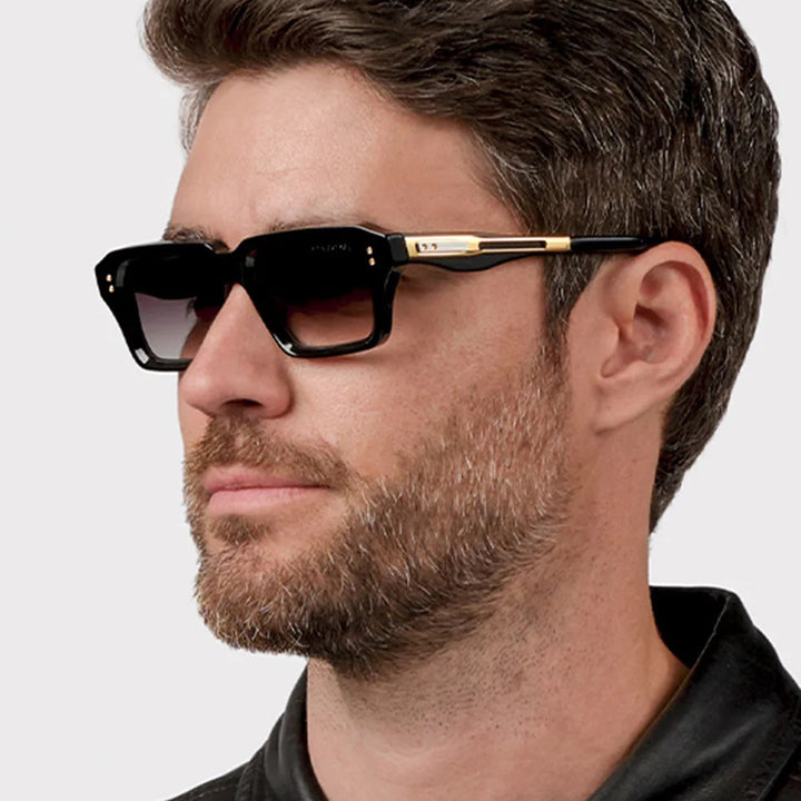 Women's stylish square sunglasses with luxurious tortoiseshell pattern and durable frame Stornfield