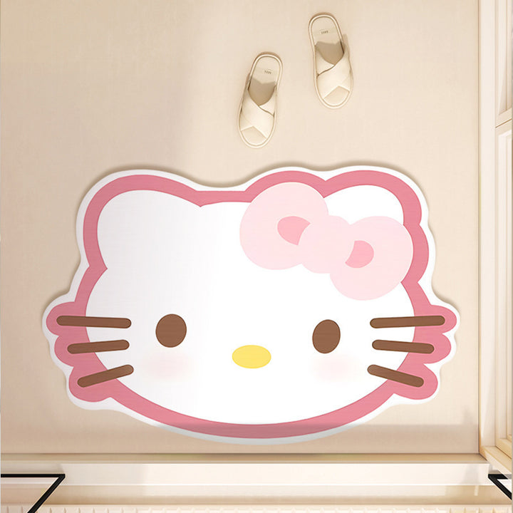 Hello Kitty Plush Bath Mat for Bathrooms