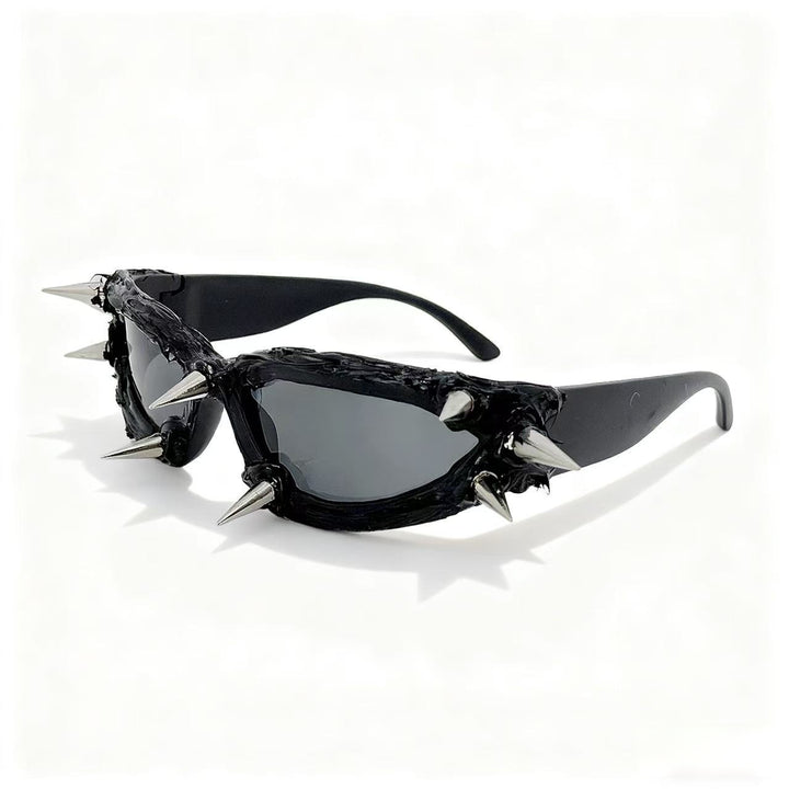 Women's extravagant fashion sunglasses with unique spikes design Stornfield