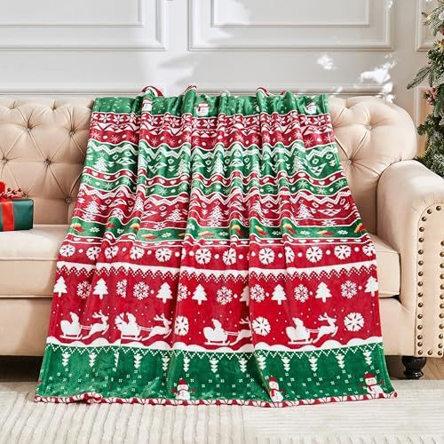 Cow Print Fleece Blanket