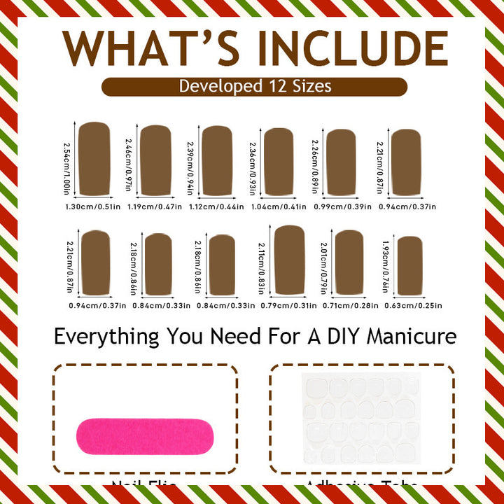 Festive Artificial Nail Set Stornfield