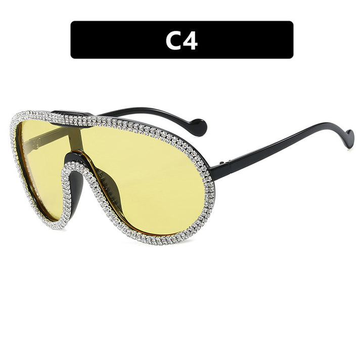 Women's extravagant sunglasses with sparkling frame Stornfield
