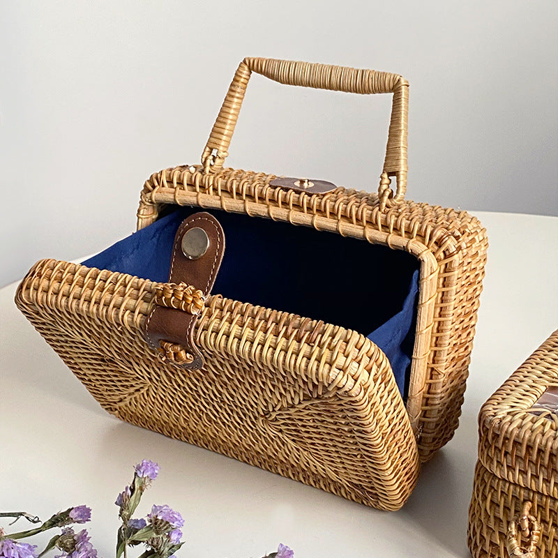 Handwoven basket bag Stornfield