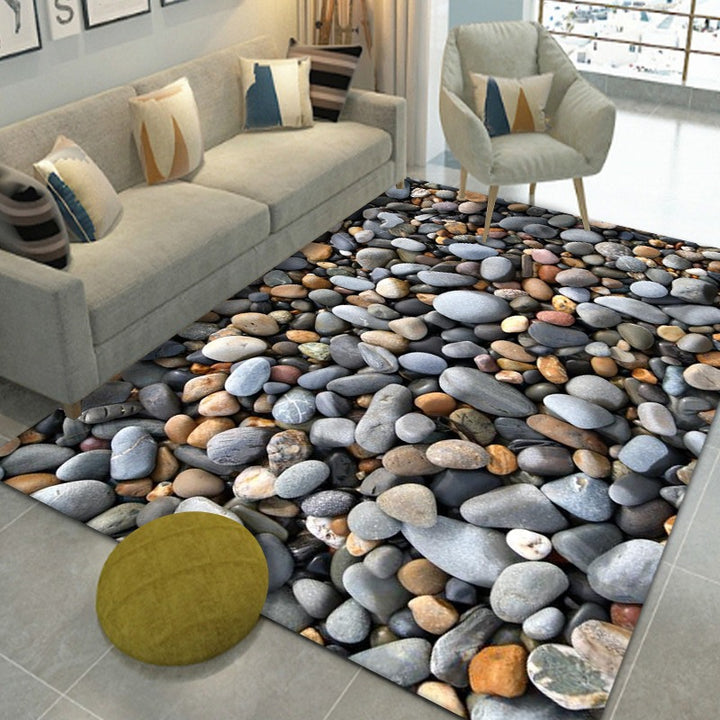 Stone Pattern Area Rug