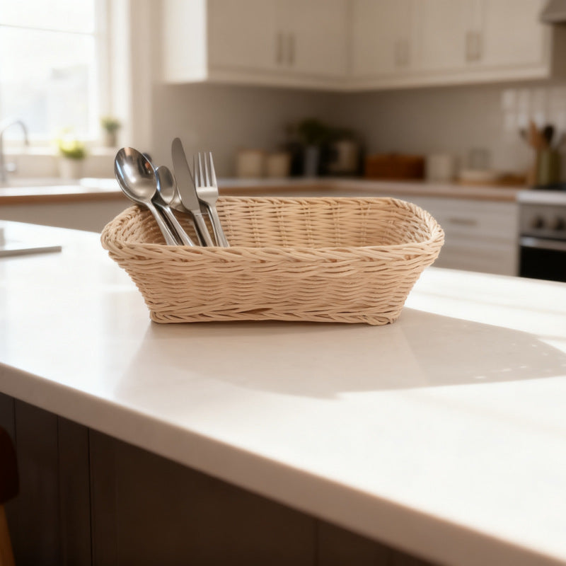 Natural Woven Storage Basket Stornfield