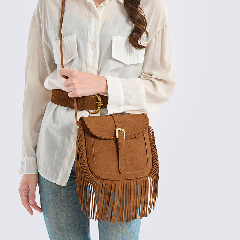 Stylish Fringe Crossbody Bag