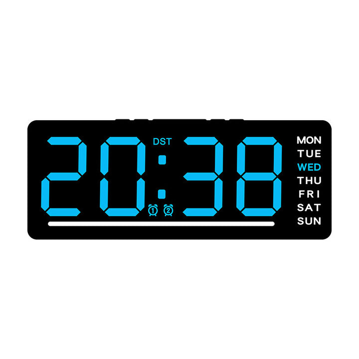 Digital LED Alarm Clock with Large, Clear Display and Multiple Alarm Functions Stornfield