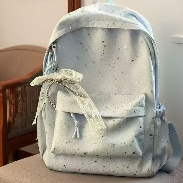 Whimsical Star-Embellished Backpack Stornfield
