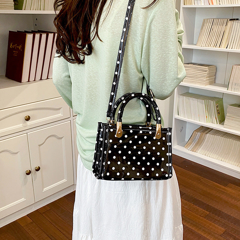 Patterned Tote Handbag