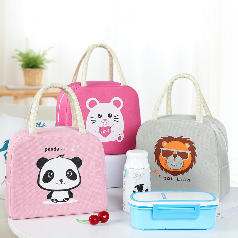 Insulated Lunch Bag with Playful Fox Design Stornfield