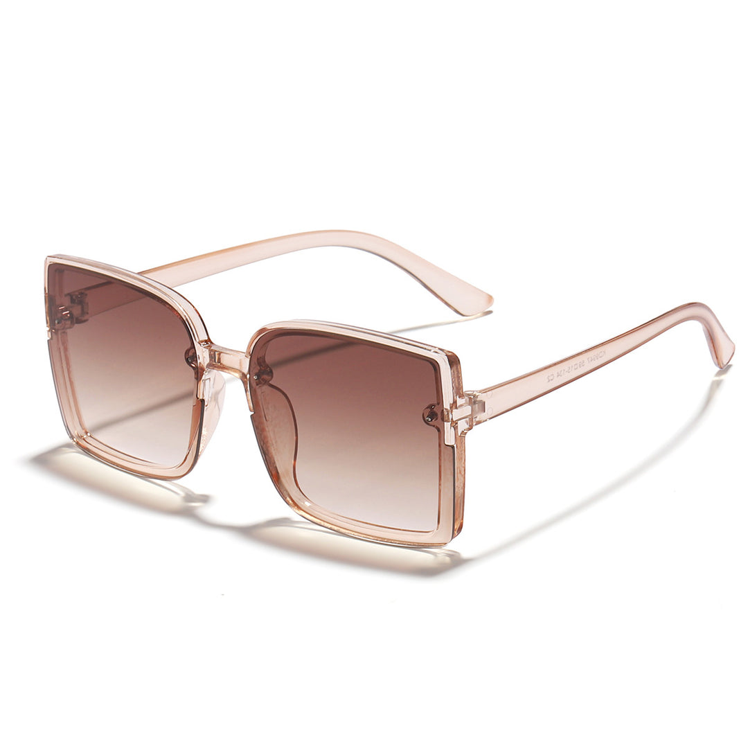 Women oversized square sunglasses with modern gradient effect Stornfield