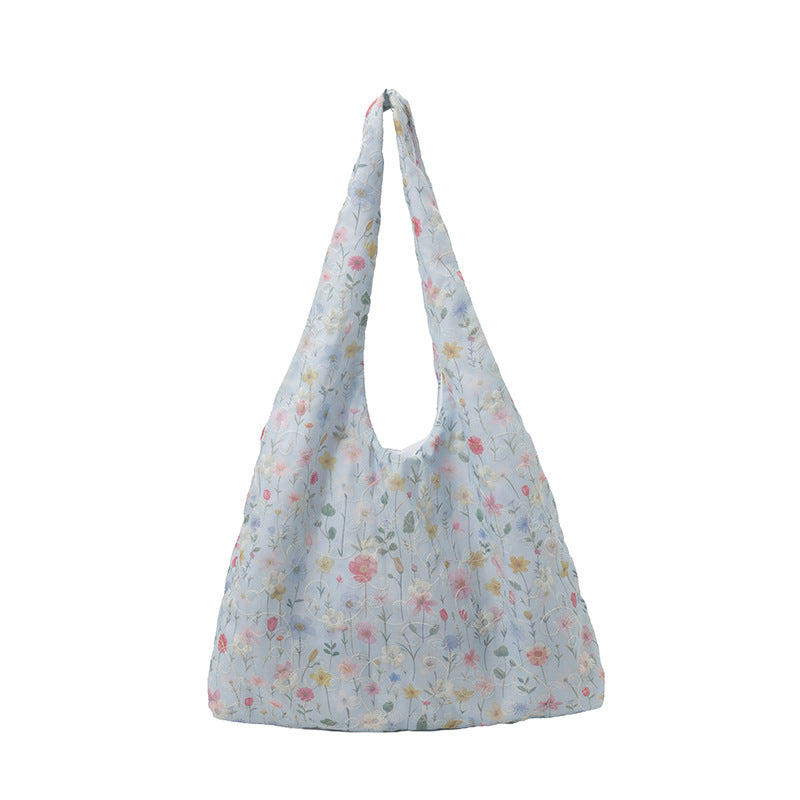 Practical Flower Print Tote Bag Stornfield
