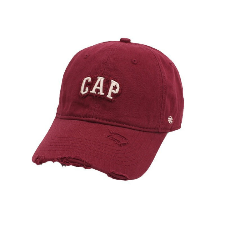 Women's Distressed Cotton Baseball Cap Stornfield