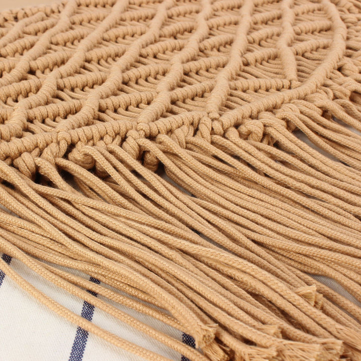 Creative Macrame Bag with Fringed Design Stornfield