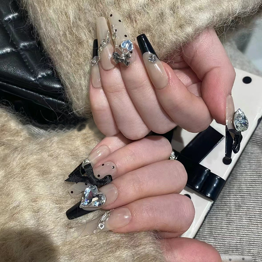 Statement Decorative Press-On Nail Art