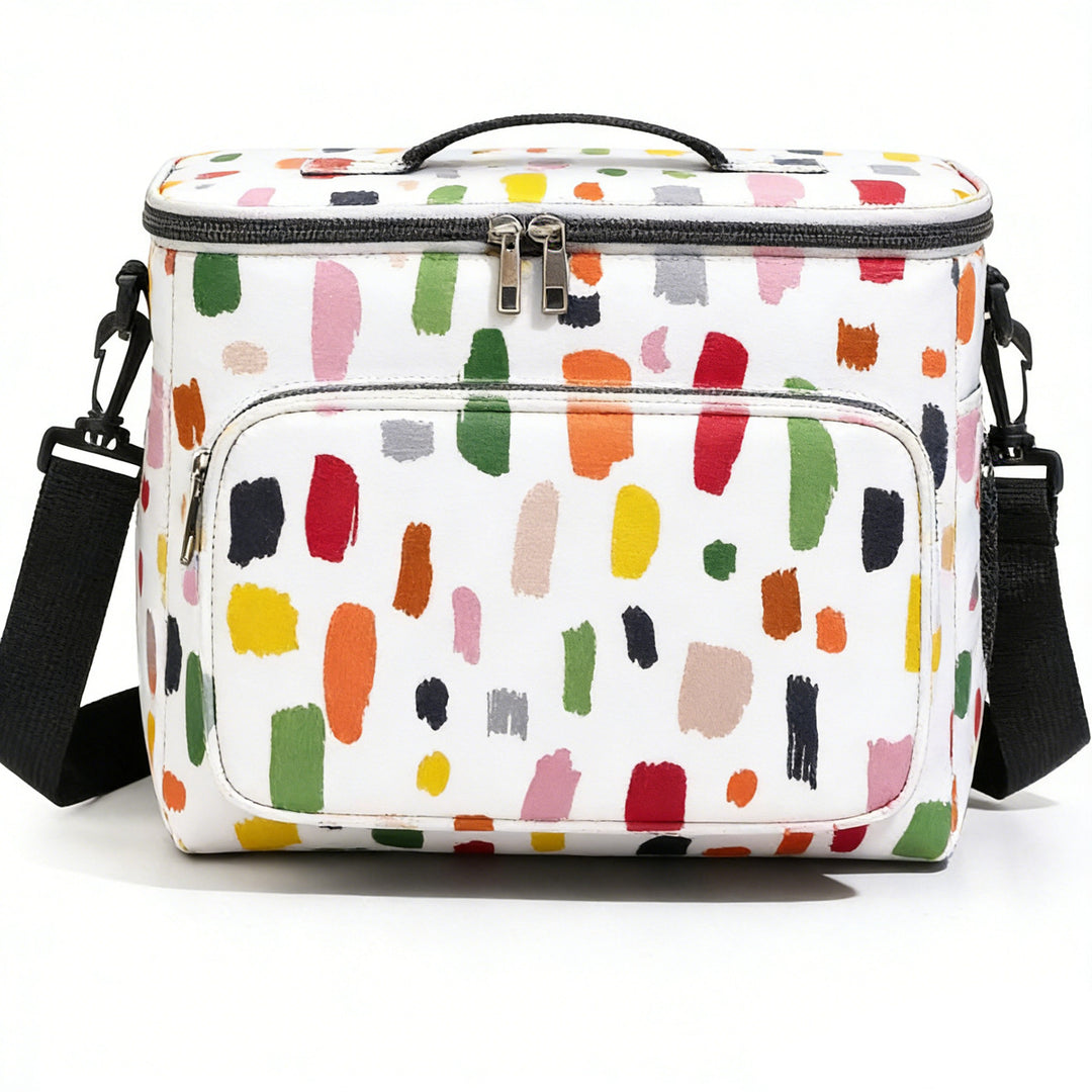 Insulated Floral Lunch Carrier