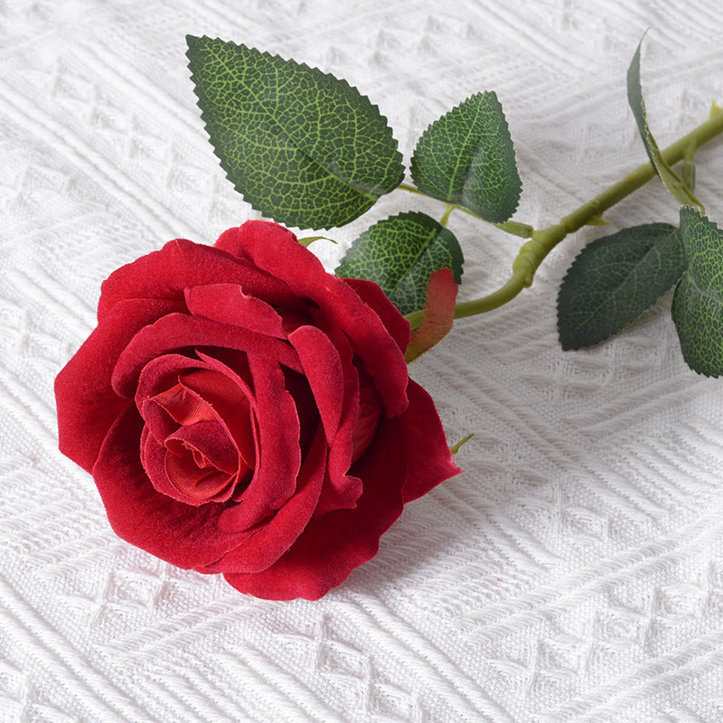 Artificial Blue Rose Flower Decoration