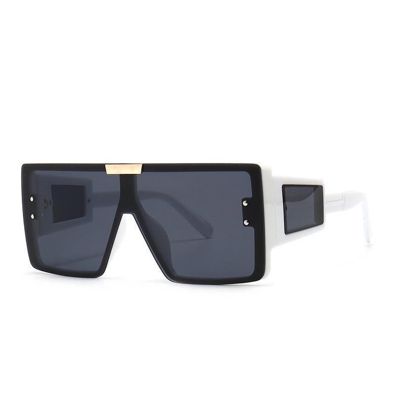Women's stylish sunglasses in futuristic style with large frame Stornfield