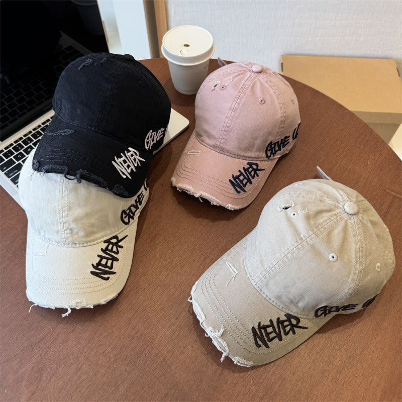 Unisex Distressed Graphic Baseball Cap Stornfield