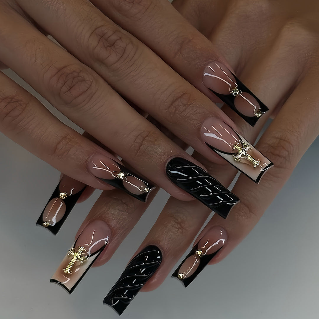 Stylish Decorative Press-On Nail Art Stornfield