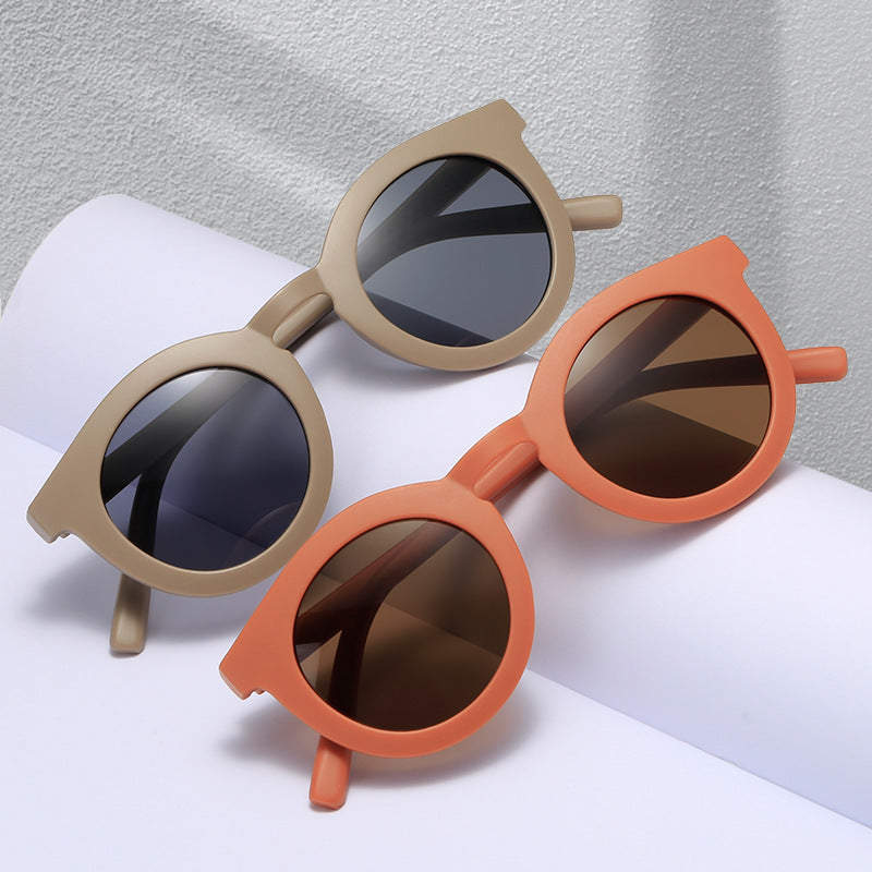 Women's round sunglasses with trendy design and UV protection Stornfield