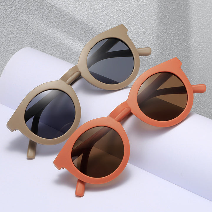 Women's round sunglasses with trendy design and UV protection Stornfield