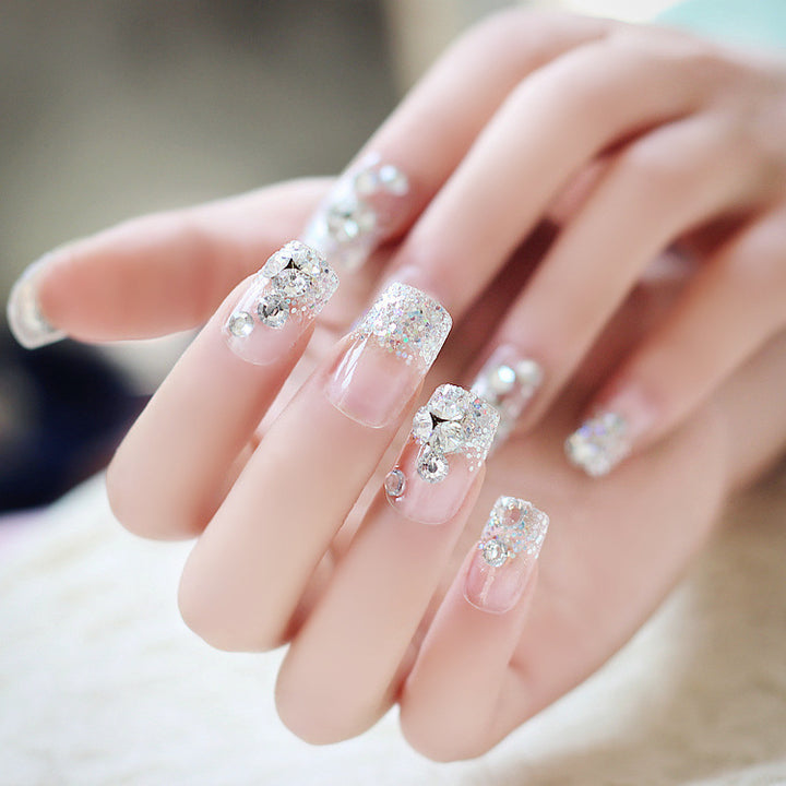 Rhinestone-Encrusted Press-On Nail Art Kit Stornfield