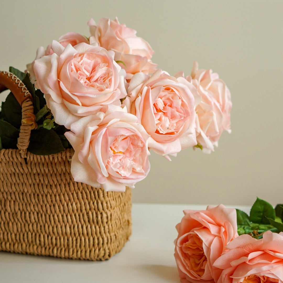 Realistic Decorative Rose Stem