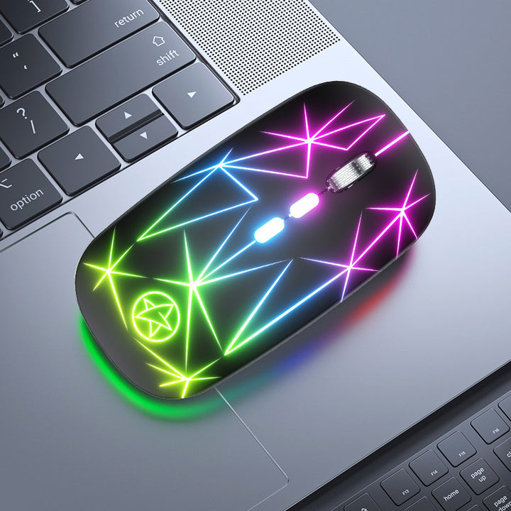 Bluetooth Gaming Mouse with Dual Mode and RGB Lighting Stornfield