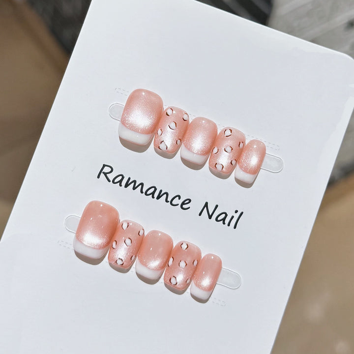Elegant Press-On Nail Art Set Stornfield