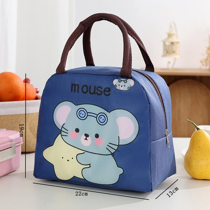 Cute Cat-Themed Insulated Lunch Bag Stornfield