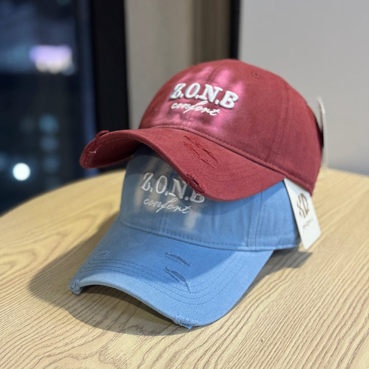 Unisex Distressed Cotton Baseball Cap Stornfield