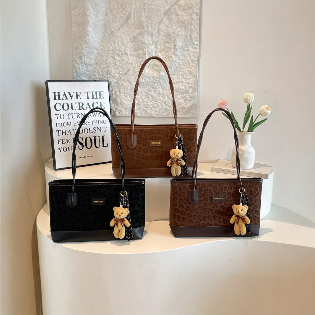 Stylish Animal Print Tote Bag