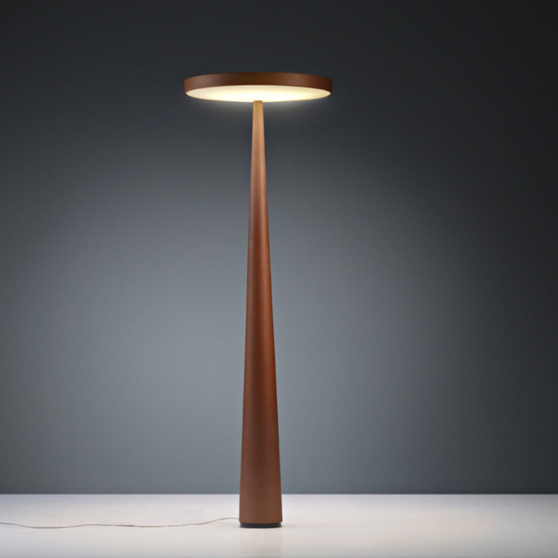 Modern Minimalist Floor Lamp with Integrated Table