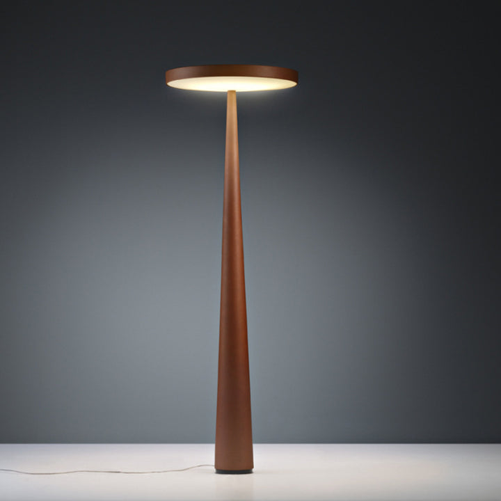 Modern Minimalist Floor Lamp with Integrated Table