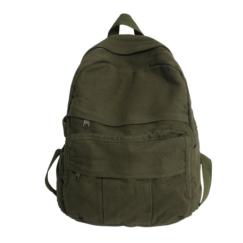 Multi-Functional Canvas School Backpack Stornfield