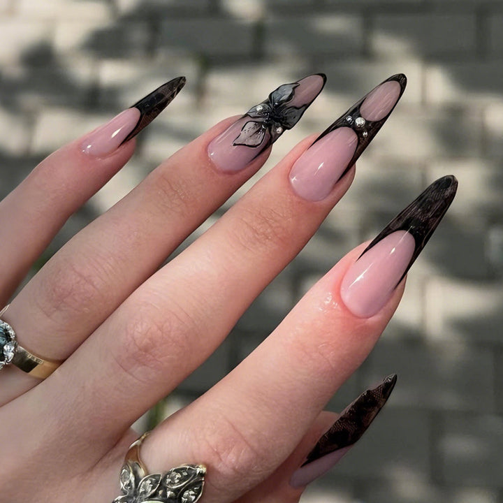 High-quality press-on nails with intricate designs Stornfield