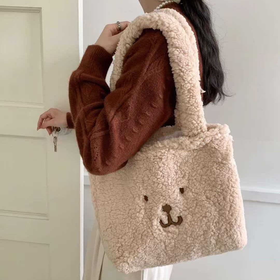 Plush Teddy Bear Tote Bag Stornfield