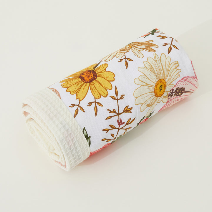 Floral Patterned Baby Blanket Stornfield