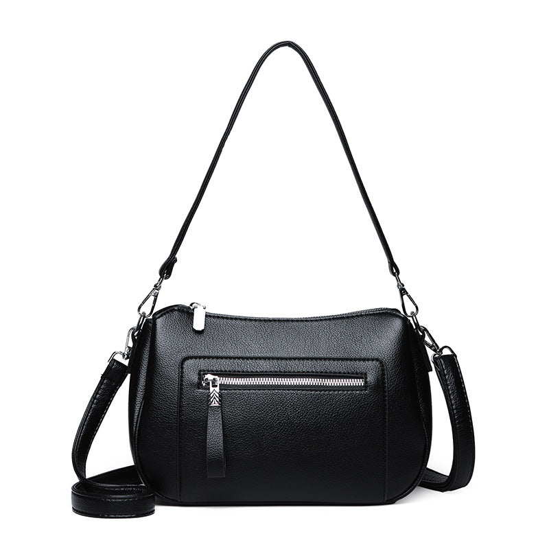 Casual Leather Crossbody Bag Stornfield