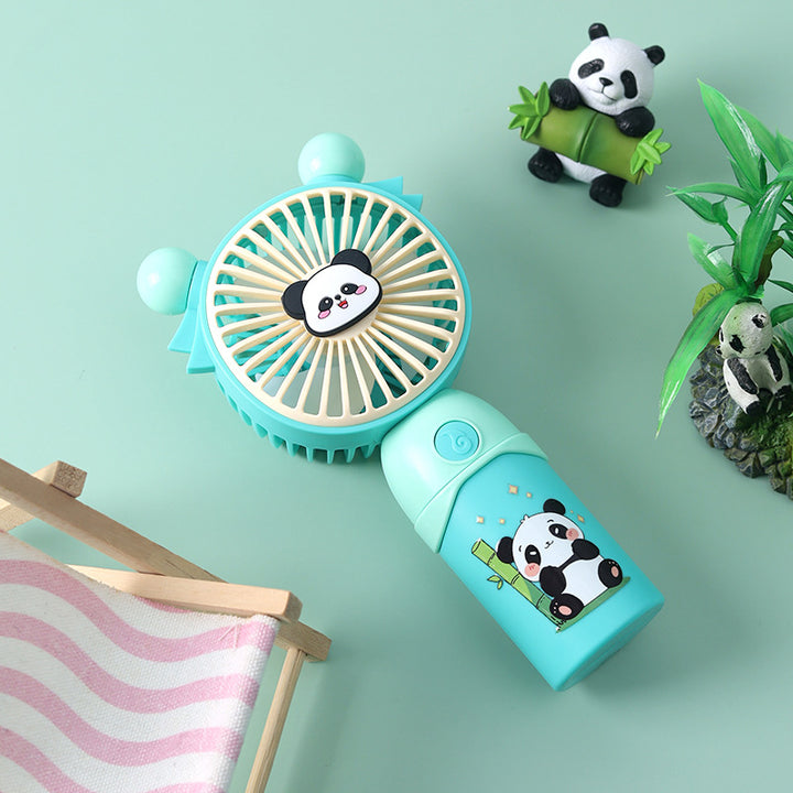 Unisex Portable Panda Fan with Integrated Spray Function Stornfield