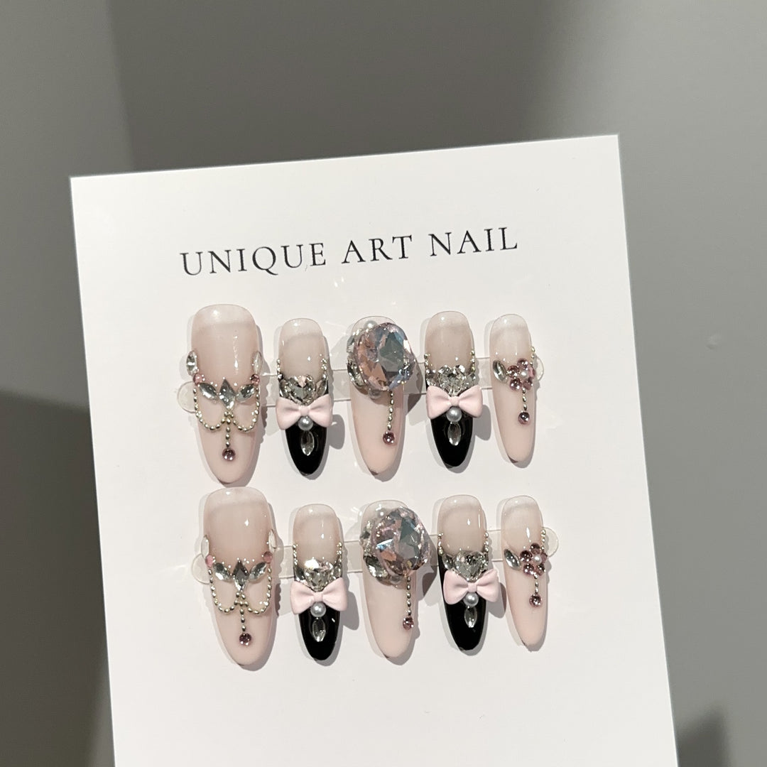 Luxury Decorative Press-On Nail Collection
