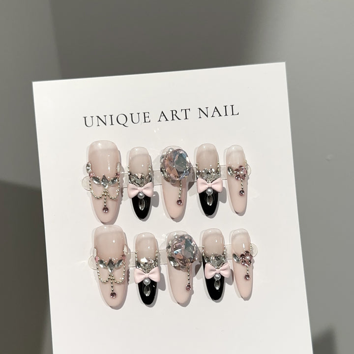 Luxury Decorative Press-On Nail Collection