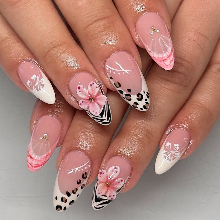 Exclusive 3D Nail Art with Floral Designs Stornfield