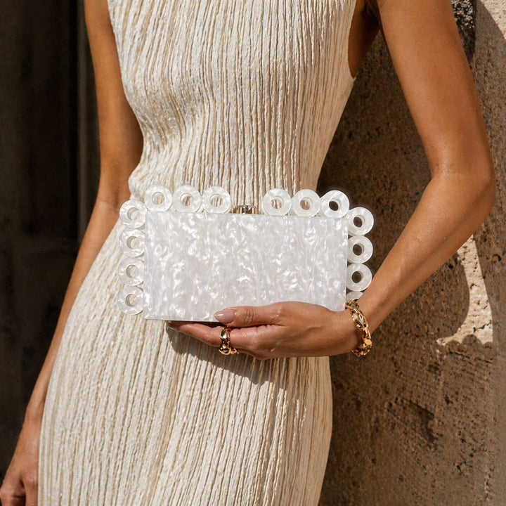 Glamorous Metallic Clutch