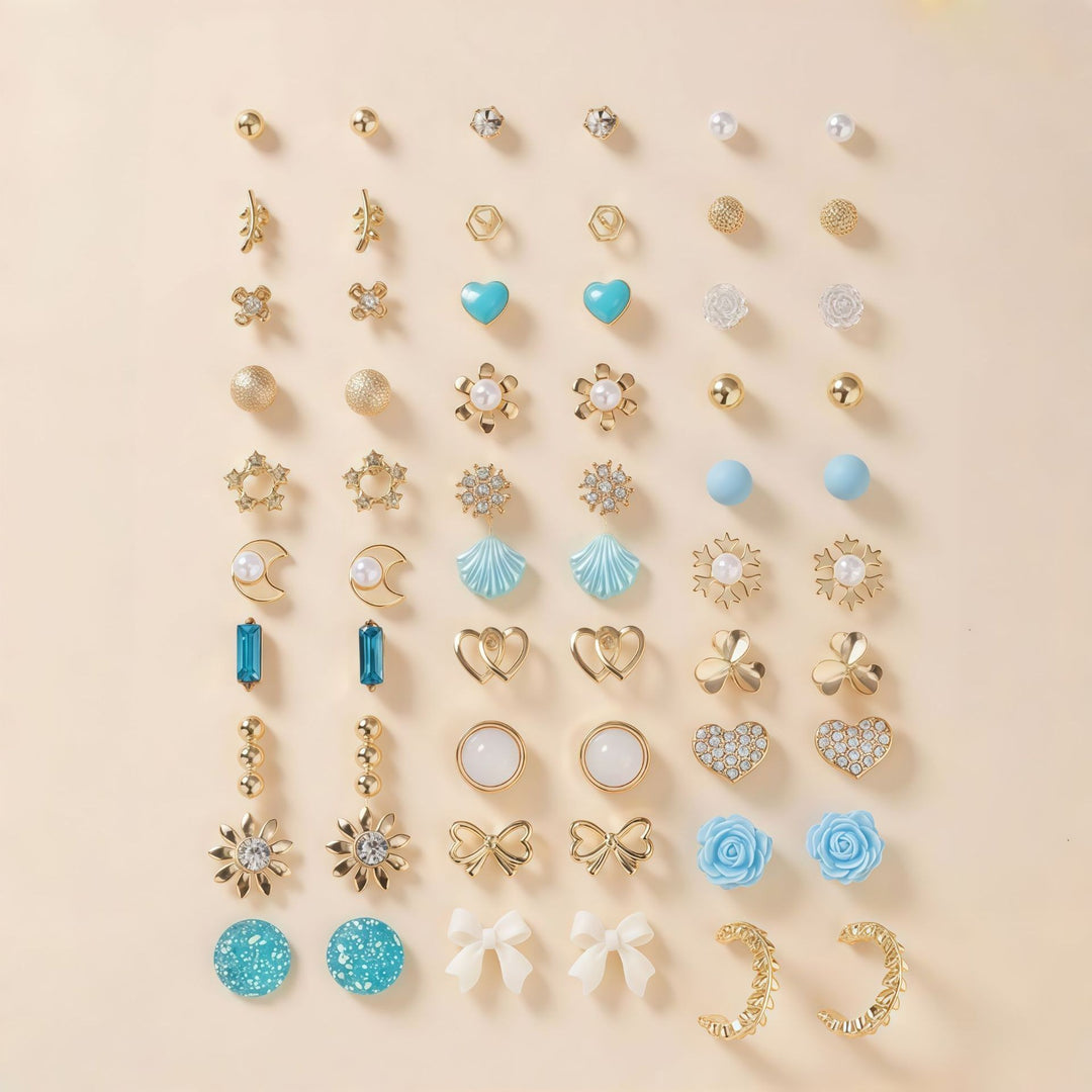 Sparkling Earrings Set Stornfield
