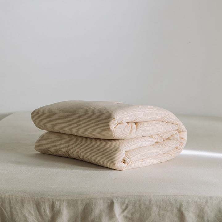 Reversible Quilted Cotton Comforter Blanket