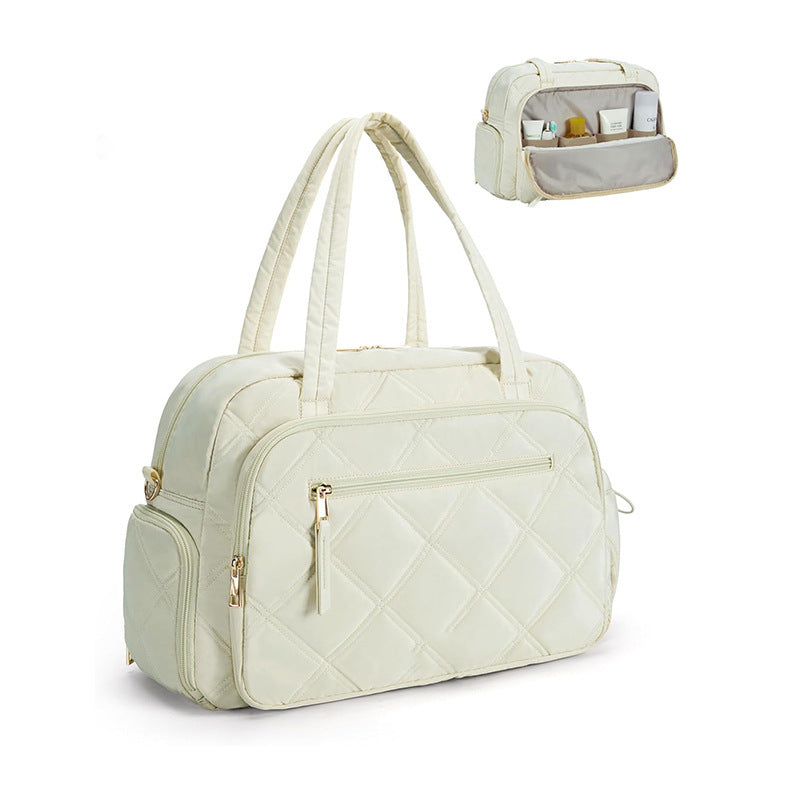 Elegant Quilted Cosmetic Bag Stornfield