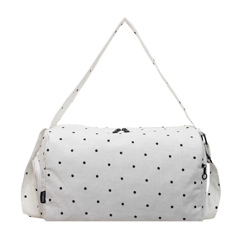 Floral Print Sports Duffle Bag Stornfield